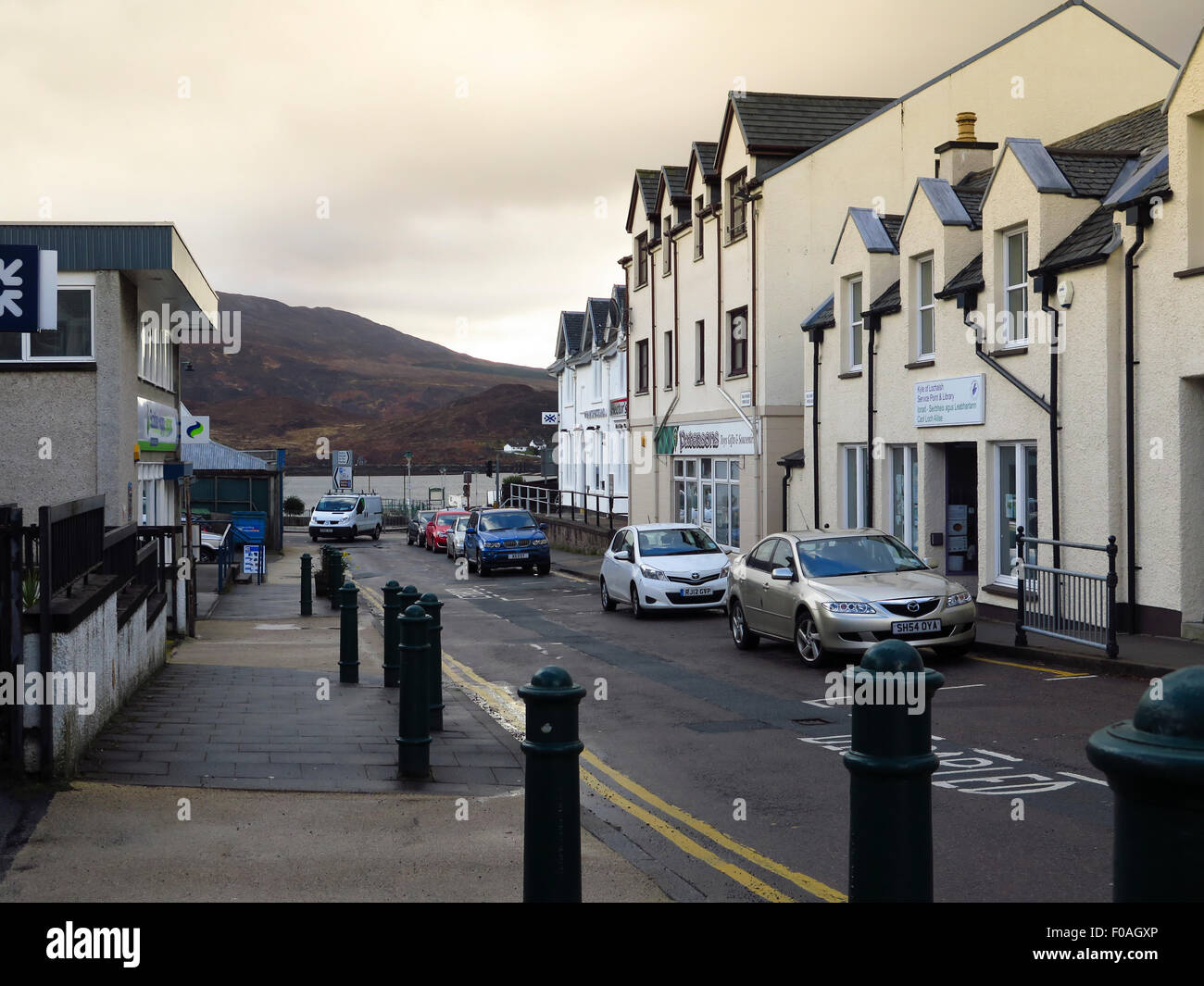Kyle of Lochalsh Scotland Stock Photo Alamy