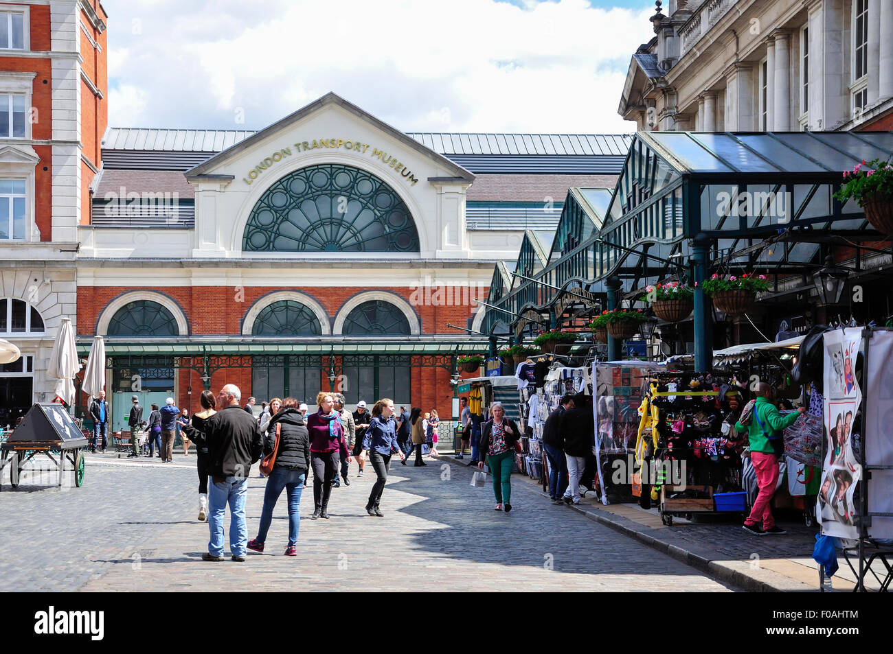 London Transport Museum, Covent Garden Market, Covent Garden, City of Westminster, London, England, United Kingdom Stock Photo