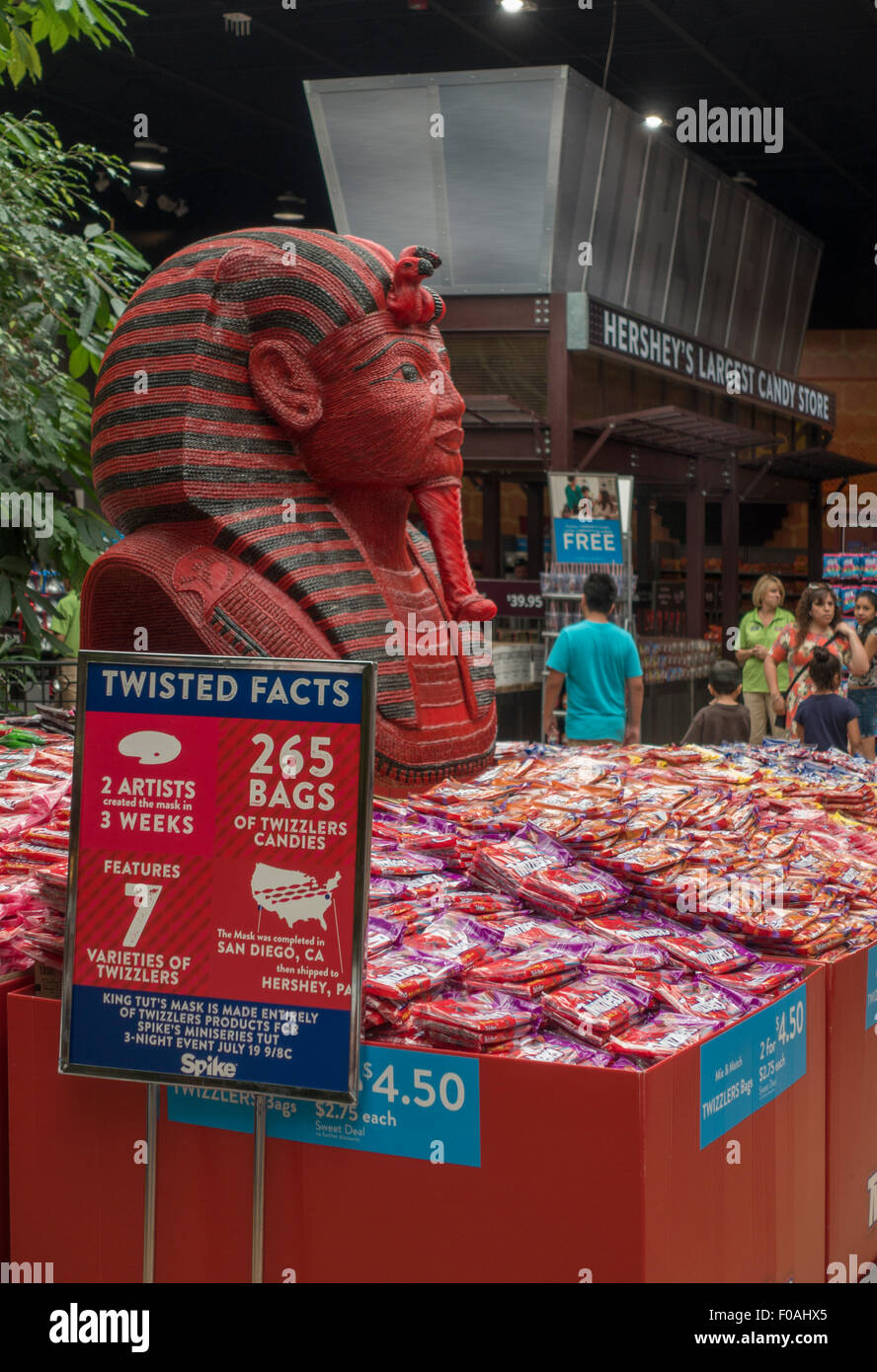 Hershey's Chocolate World tour in Hershey PA Stock Photo Alamy