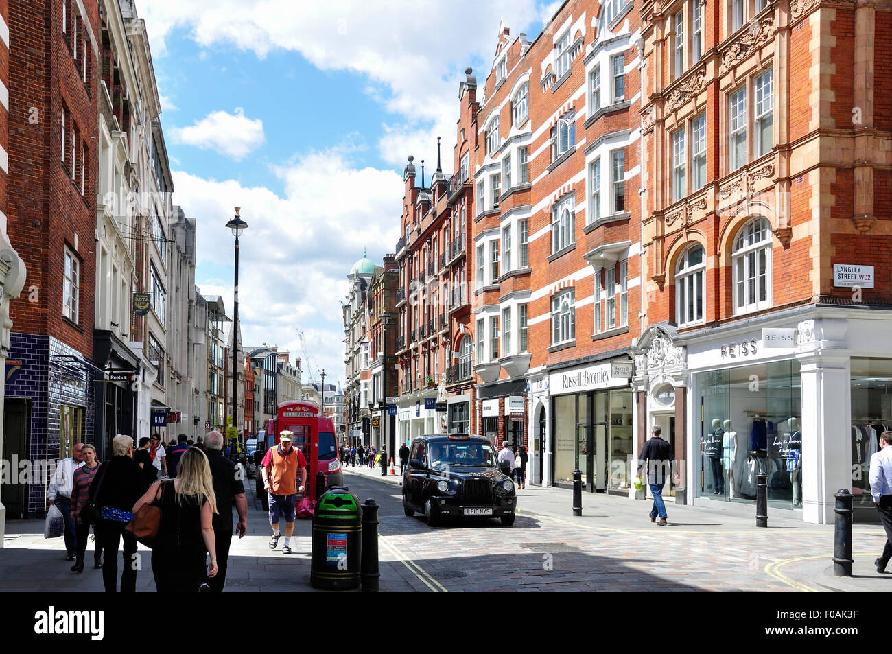 Long Acre, Covent Garden, City of Westminster, London, England, United Kingdom Stock Photo