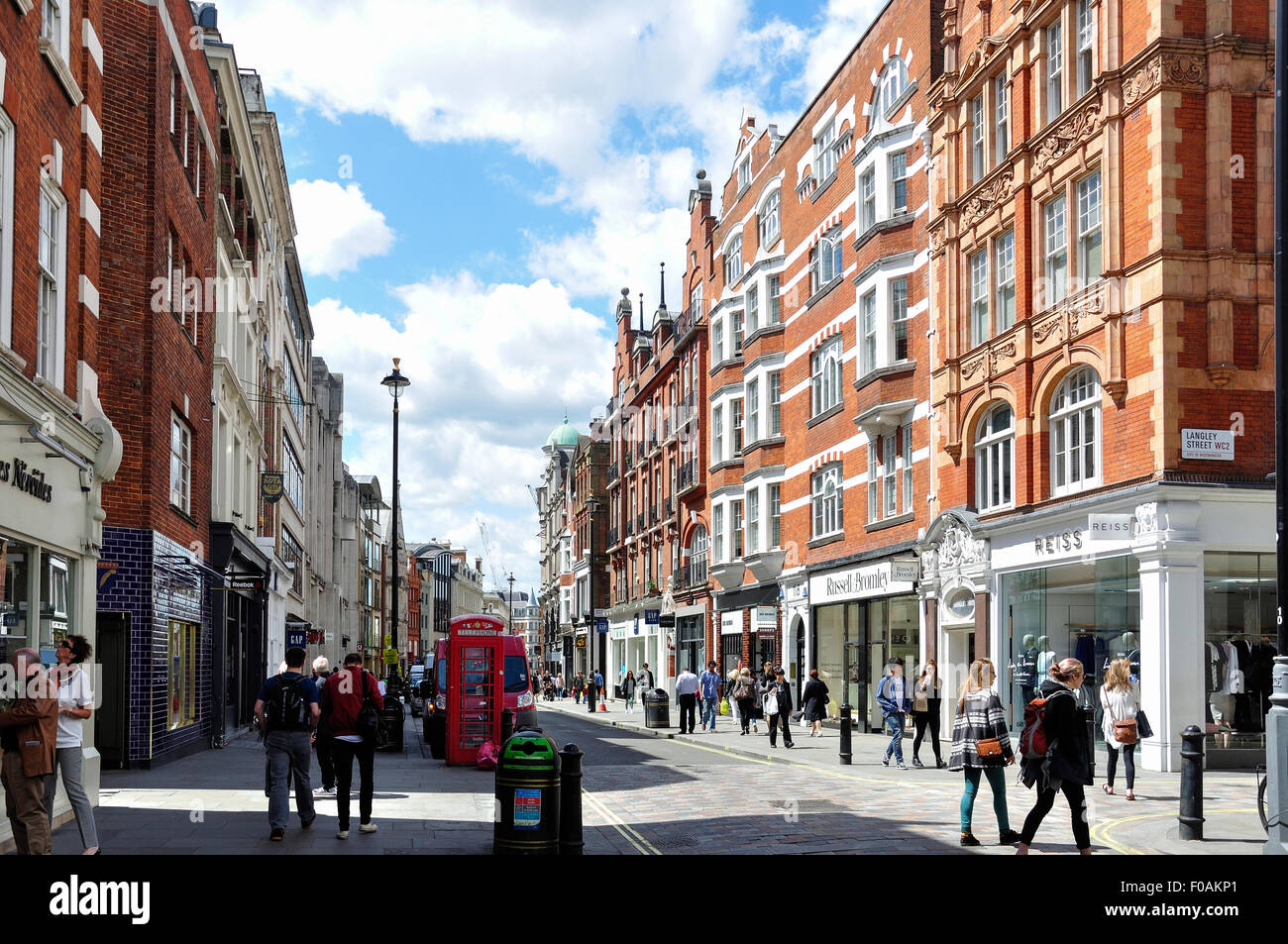 Long Acre, Covent Garden, City of Westminster, Greater London, England, United Kingdom Stock Photo