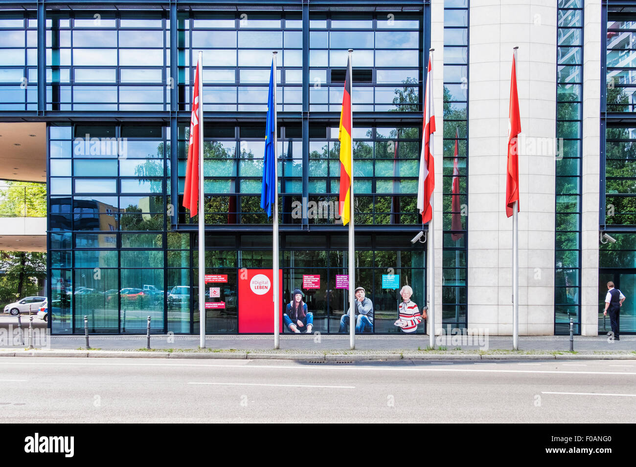 Berlin Willy Brandt Haus Exterior Willy Brandt House Spd Offices