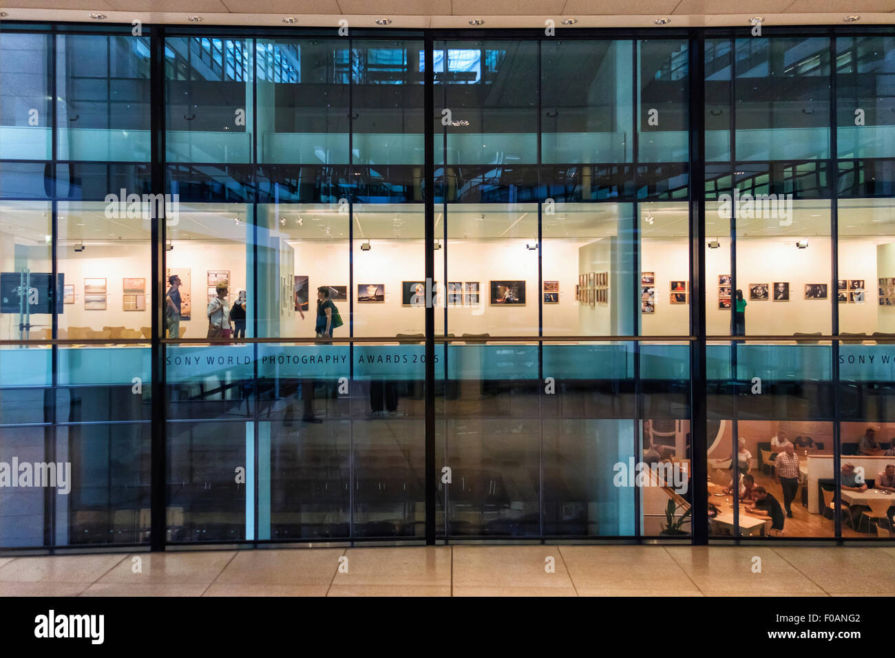 Berlin Willy Brandt Haus Willy Brandt House Interior View Of
