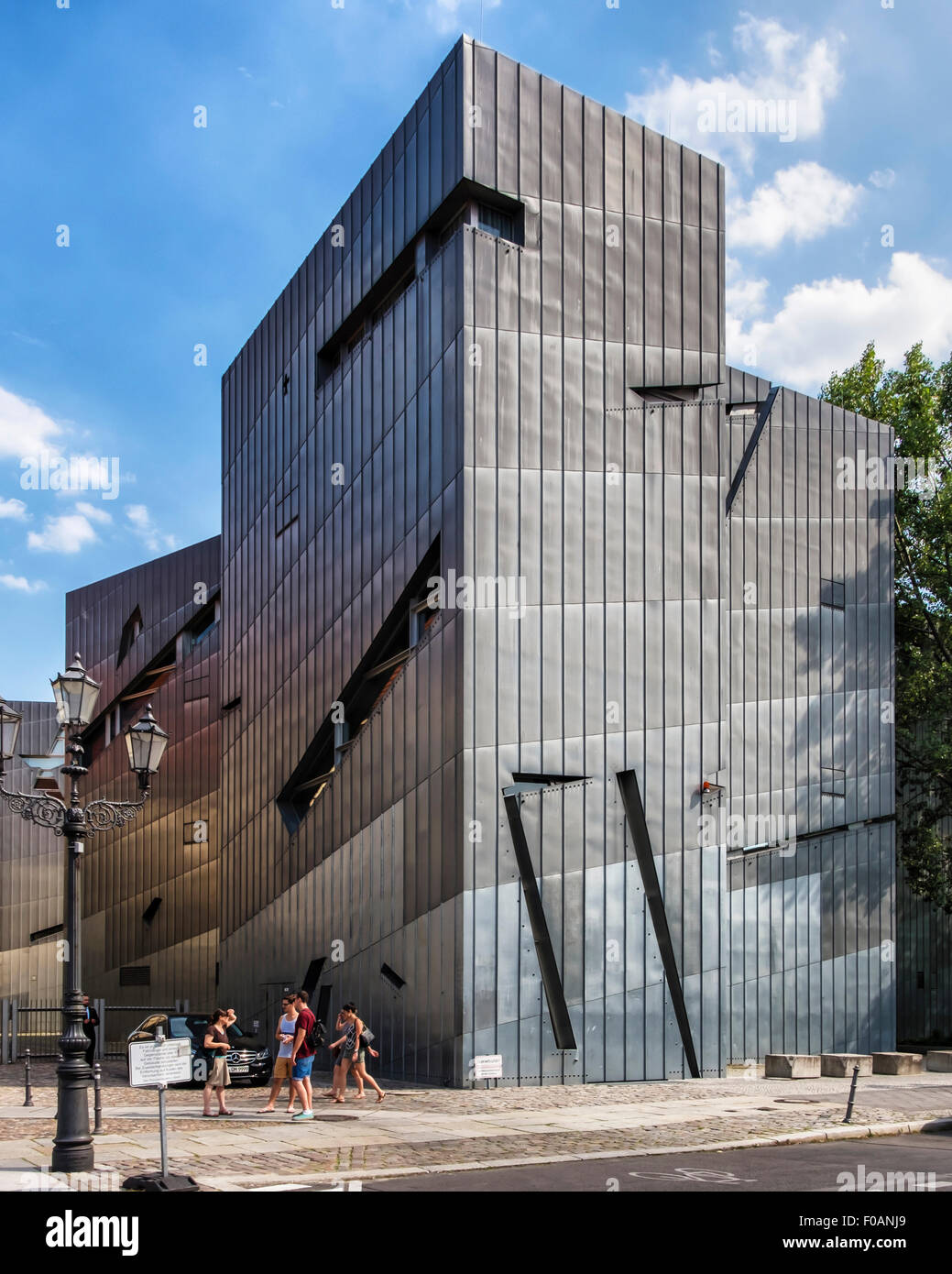 Berlin Jewish Museum Jüdisches Museum New building exterior - modern ...