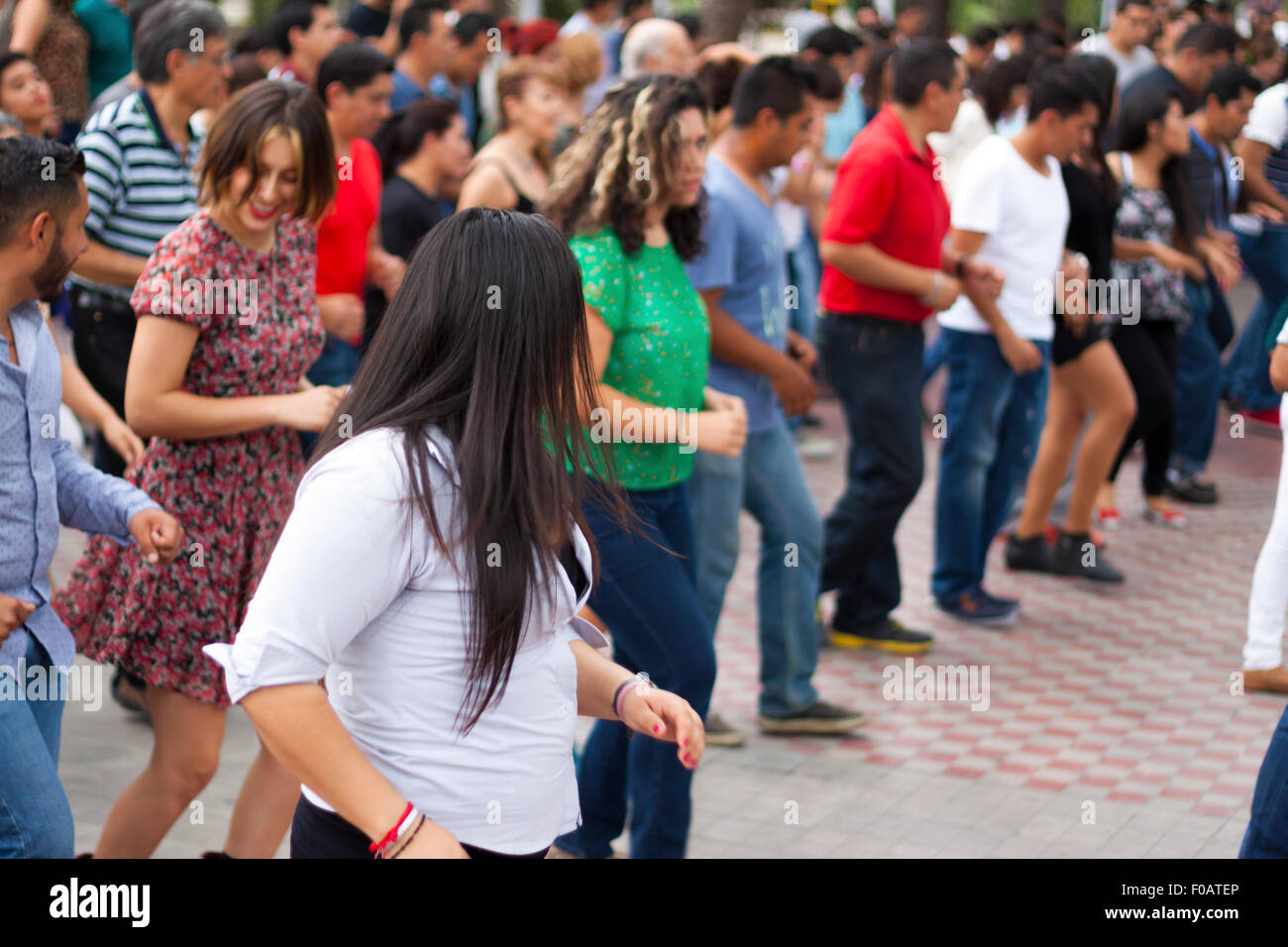 Cumbia dancing hi-res stock photography and images - Alamy