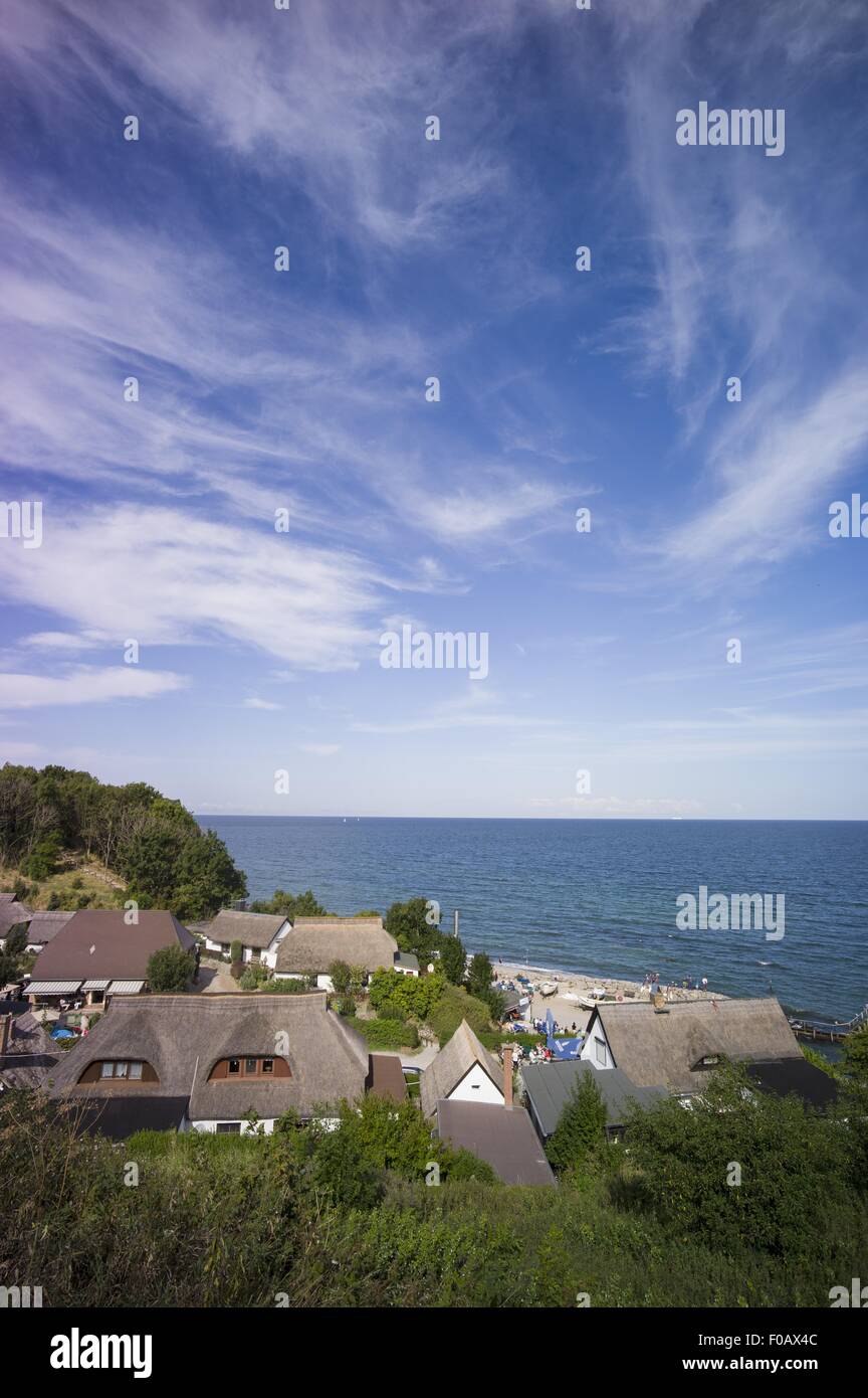 The fishing village of Vitt on the island of Rügen Stock Photo - Alamy