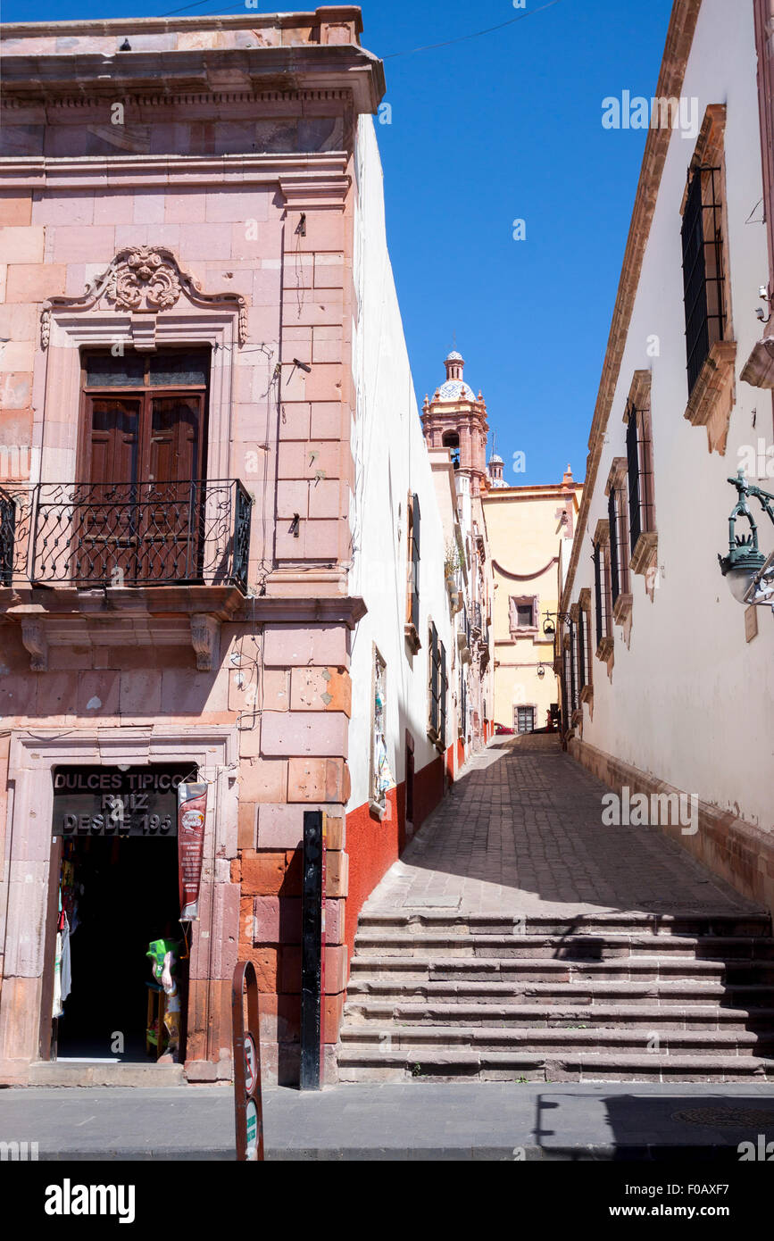 Daily life in downtown. Zacatecas, ZAC. Mexico Stock Photo Alamy