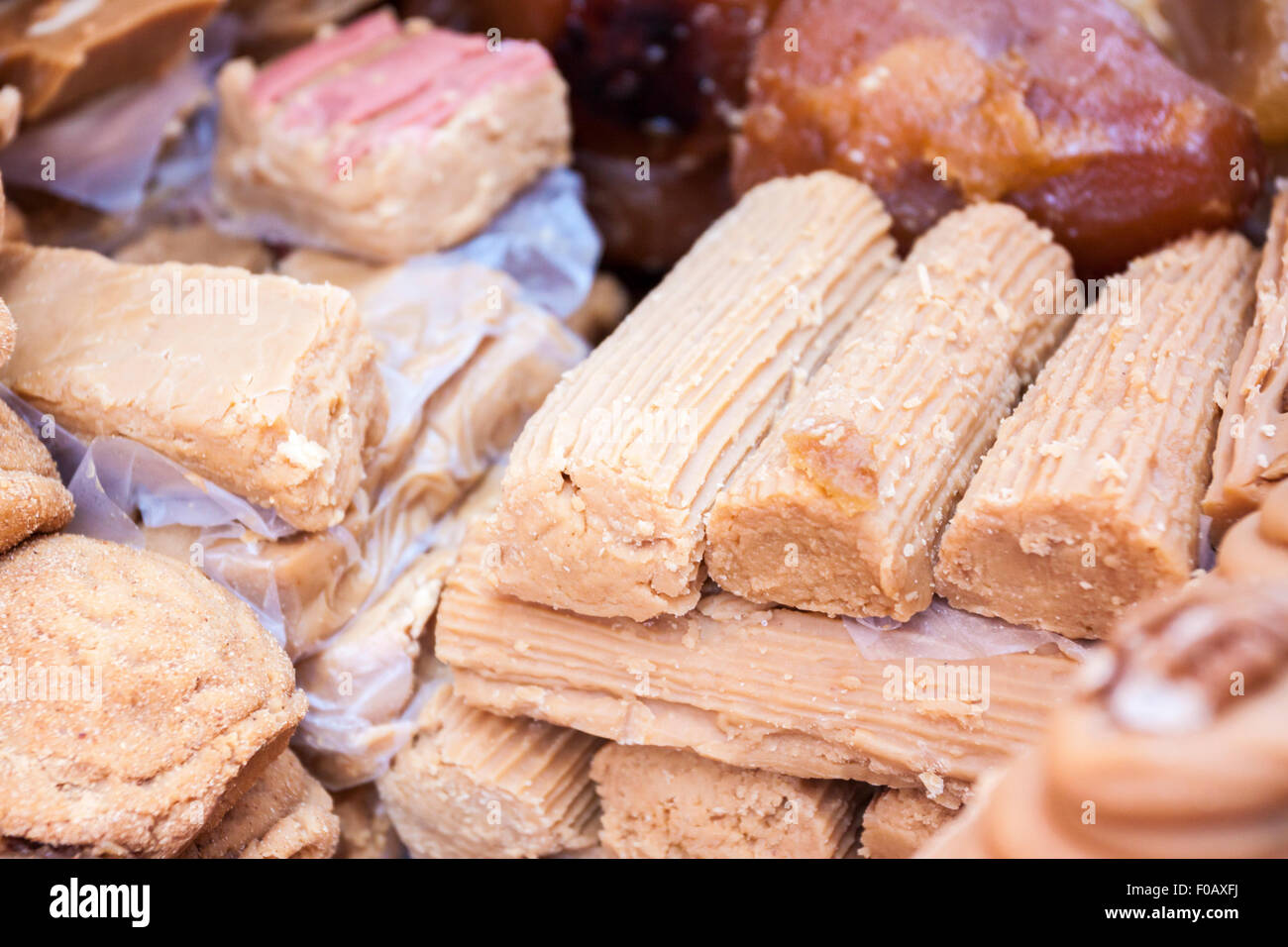 Dulce de leche on sell. Zacatecas, ZAC. Mexico Stock Photo - Alamy
