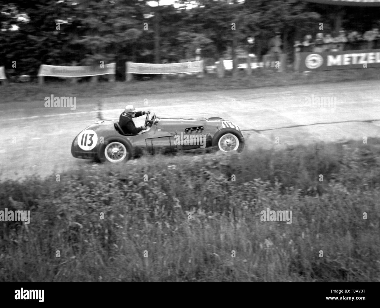 German GP Nurburgring 1952 GFP JOHNNY CLAES HWM Stock Photo