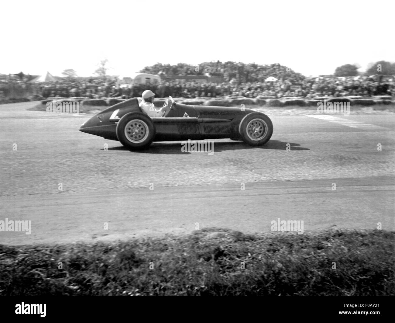 PARNELL ALFA ROMEO 158, British GP Silverstone 1950 Stock Photo