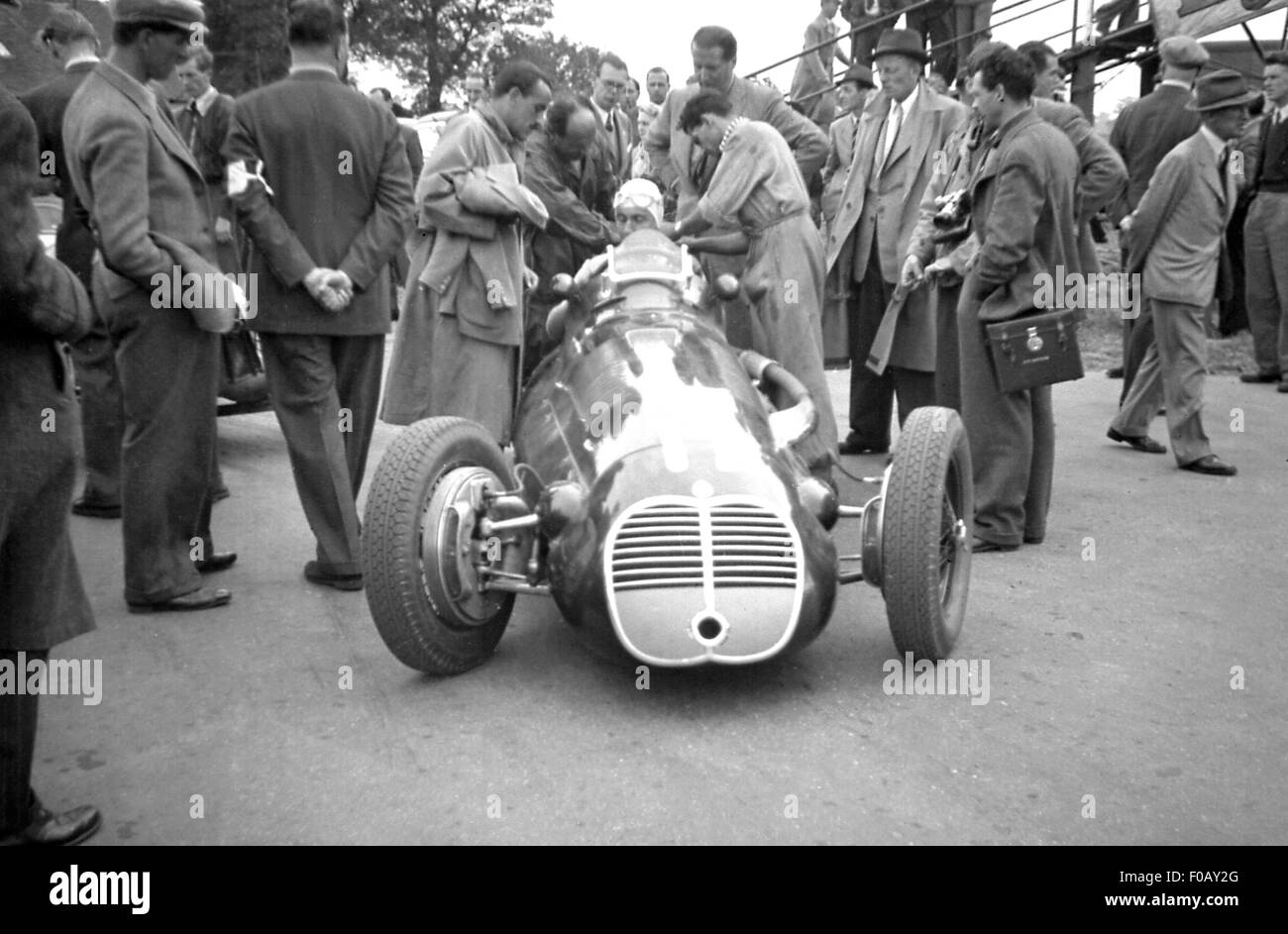 MASERATI 4CLT British GP Silverstone 1949 Stock Photo