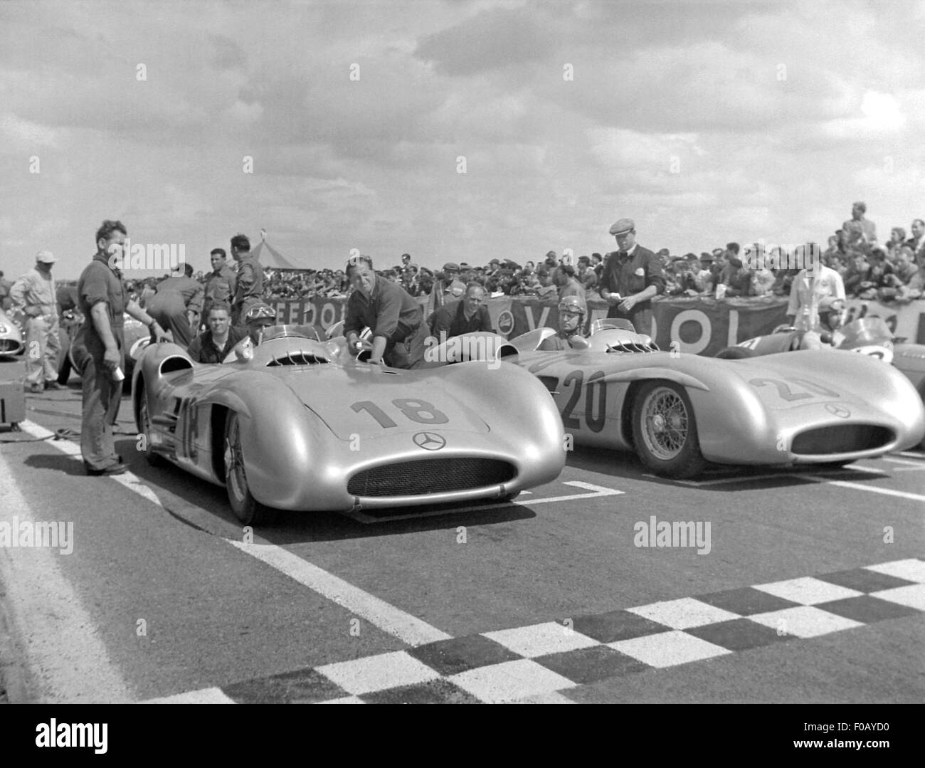 French GP in Reims 1954 Stock Photo