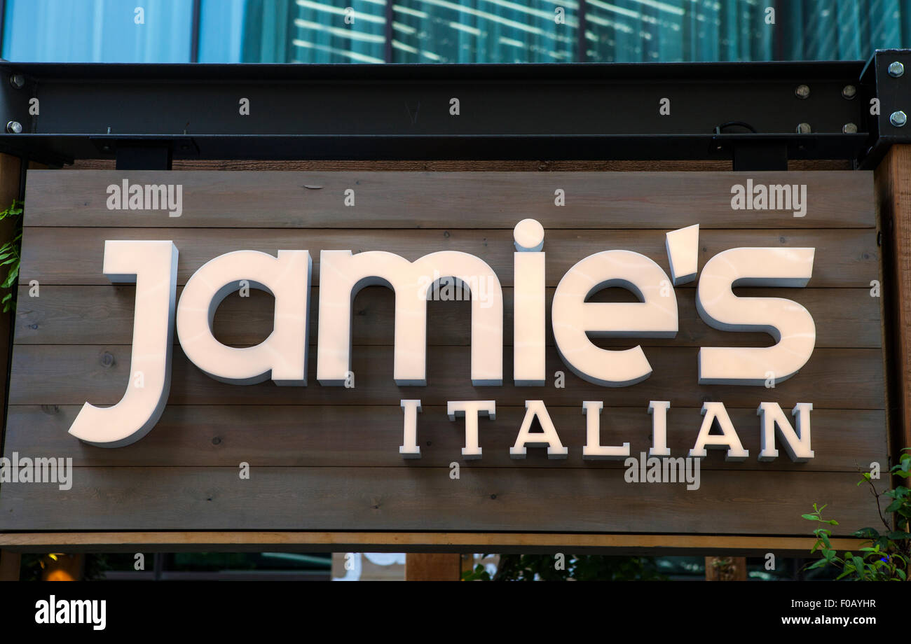 Jamies italian restaurant london hires stock photography and images