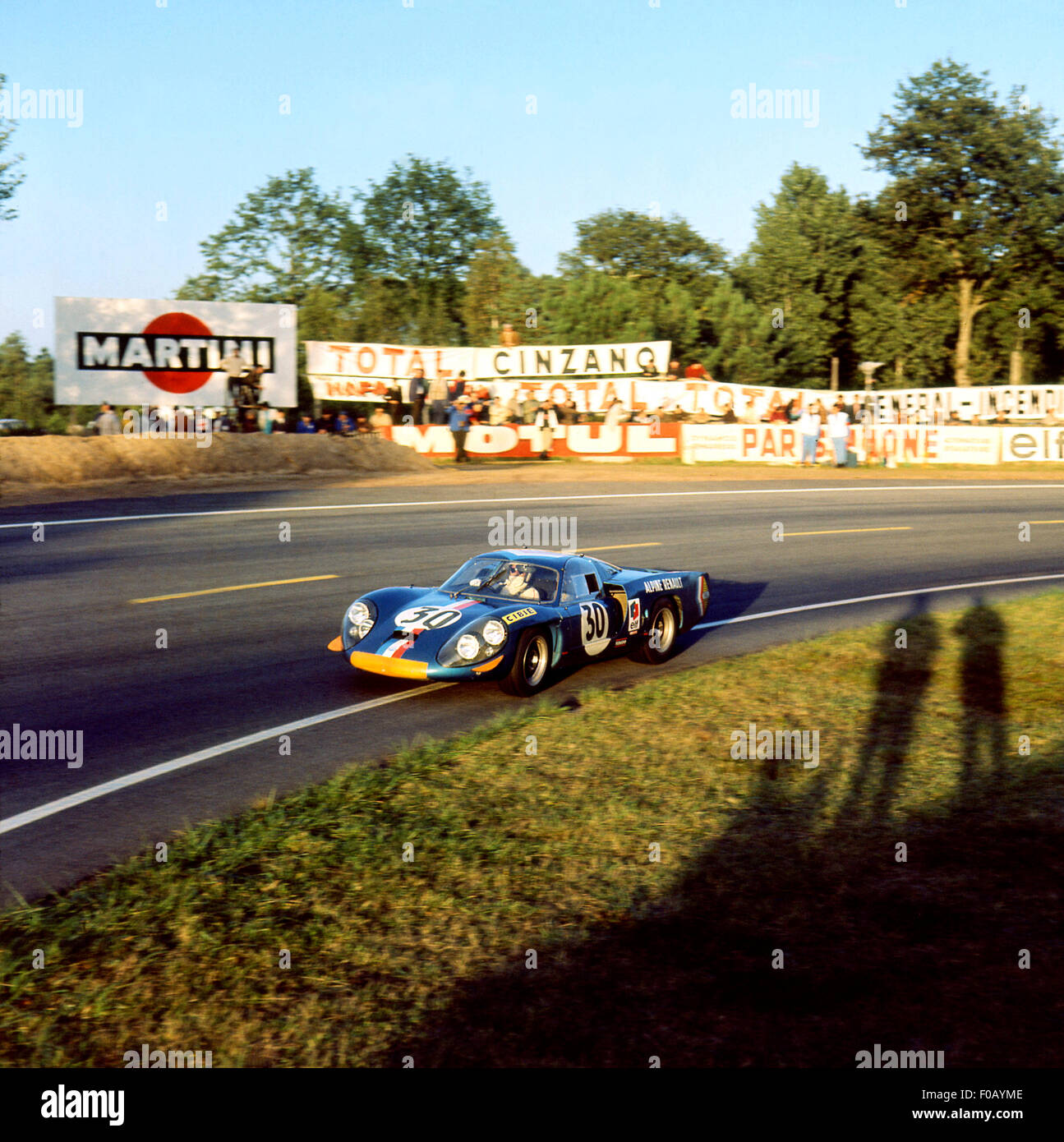 Le Mans 24 Hours 1968. Andre de Cortanze,Jean Vinatier Alpine A220 Renault Stock Photo