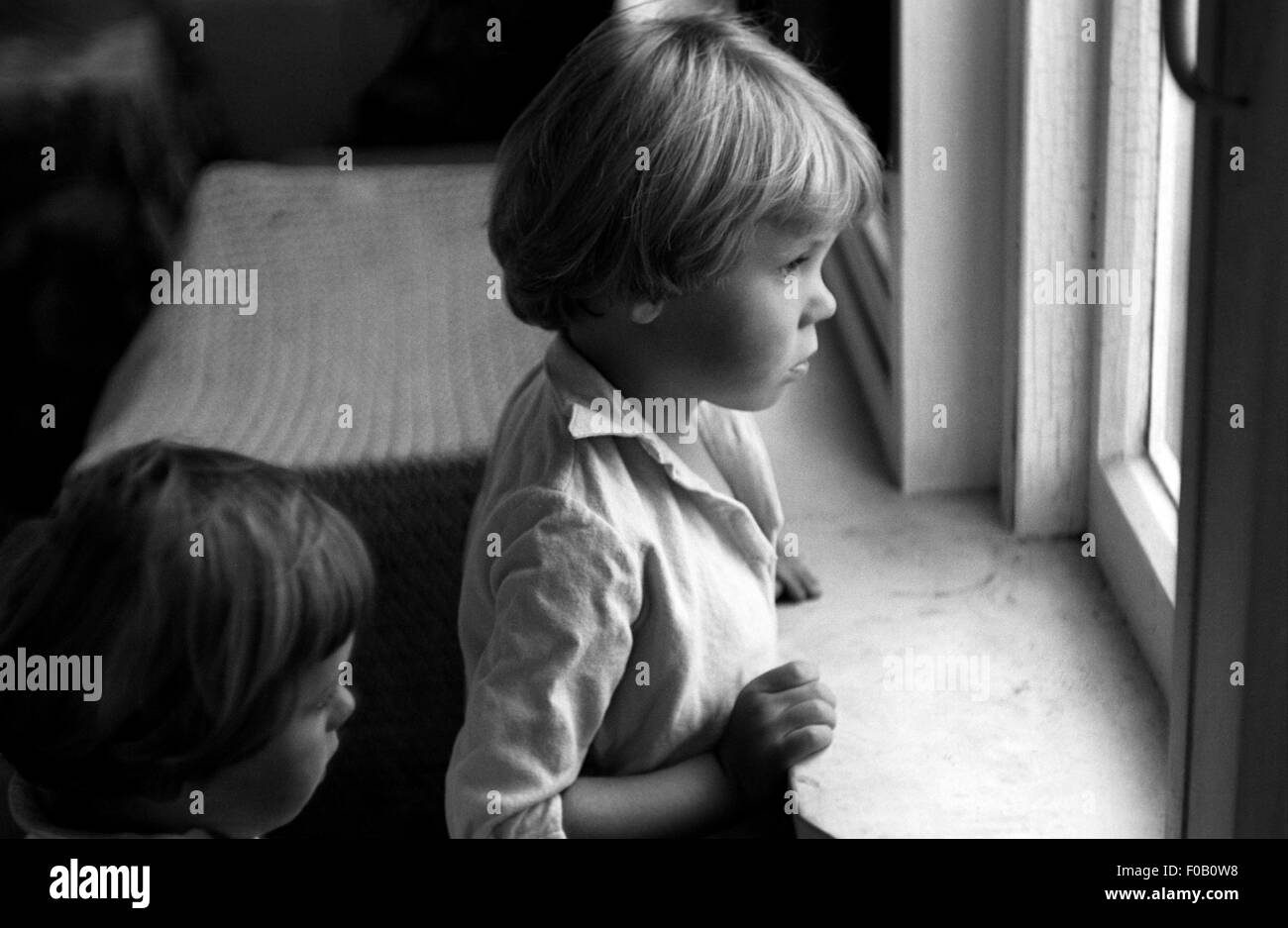 Portrait of two boys Stock Photo - Alamy