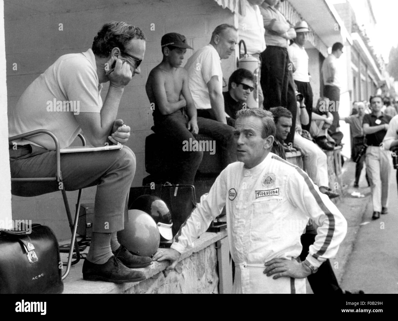 Belgian GP at Spa 1966 Stock Photo