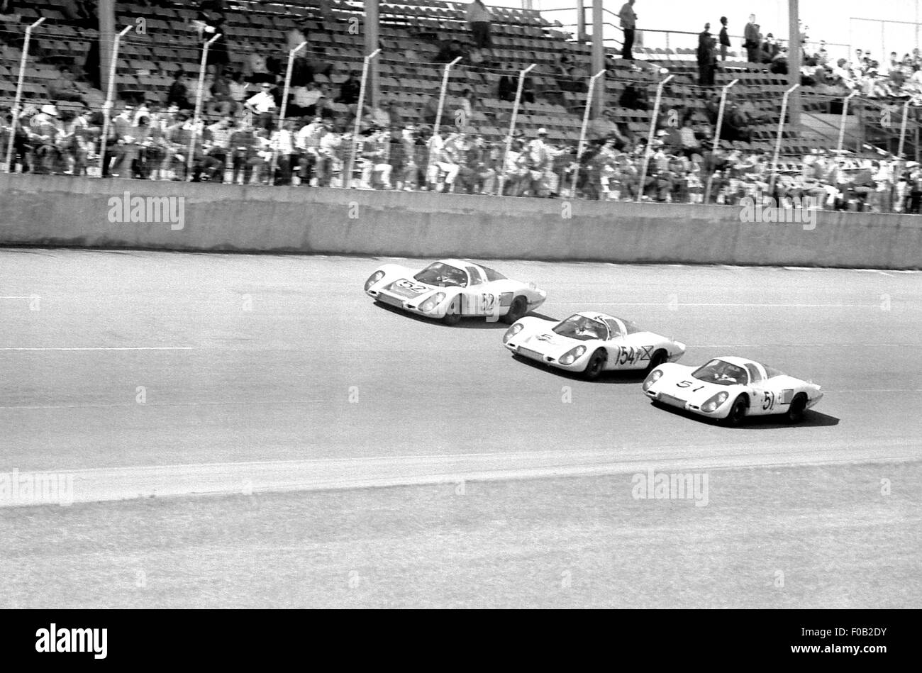 Daytona 24 hours 1968 Stock Photo