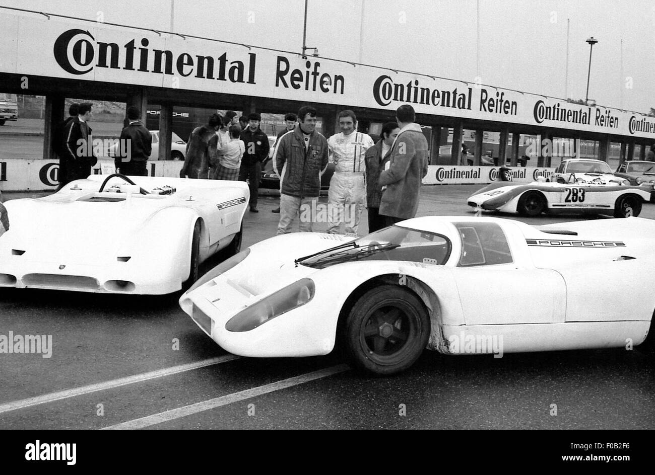 1969 Porsche Team Stock Photo