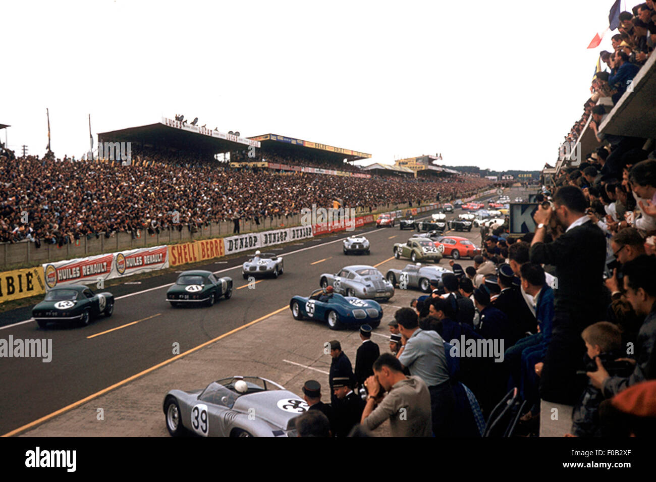 Le Mans 1960 Stock Photo