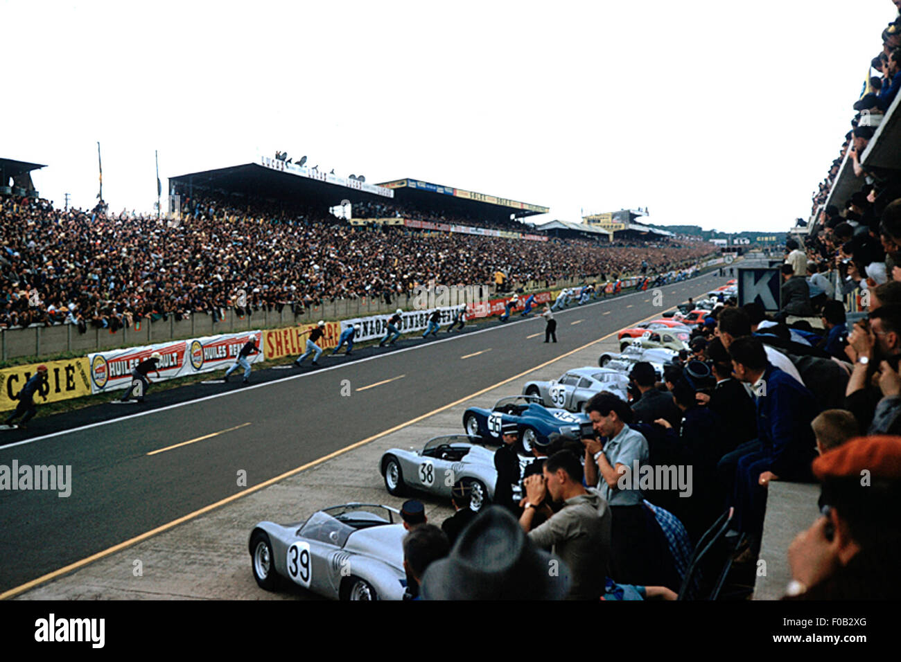 Le Mans 1960 Stock Photo