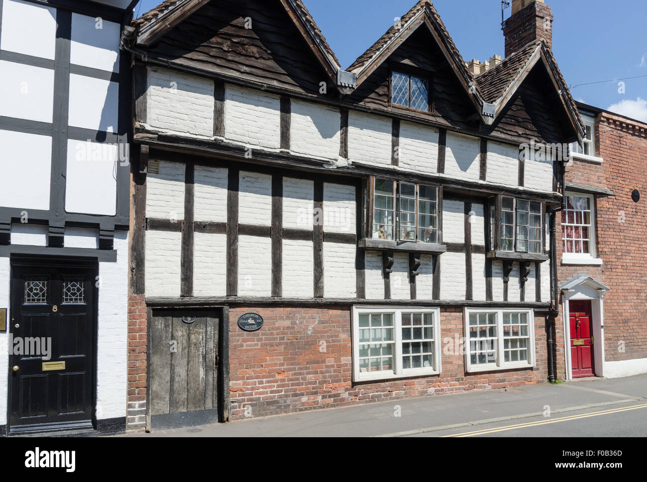 Church House in High Street, Bewdley, Worcestershire Stock Photo