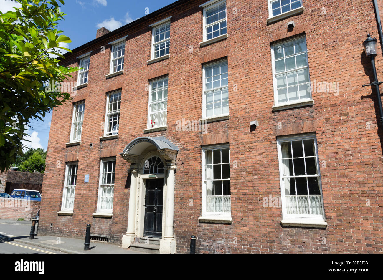Birth place of former British Prime Minister Stanley Baldwin in the Worcestershire town of Bewdley. Stock Photo