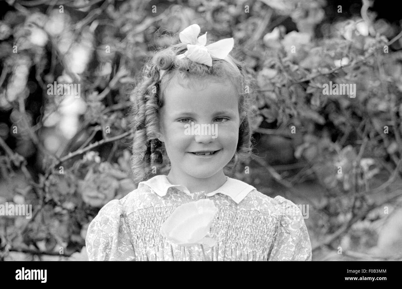 Portrait of a young girl Stock Photo