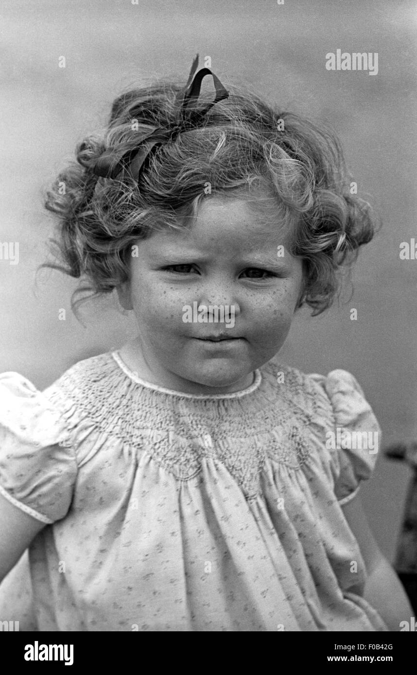 Curly hair baby Black and White Stock Photos & Images - Alamy