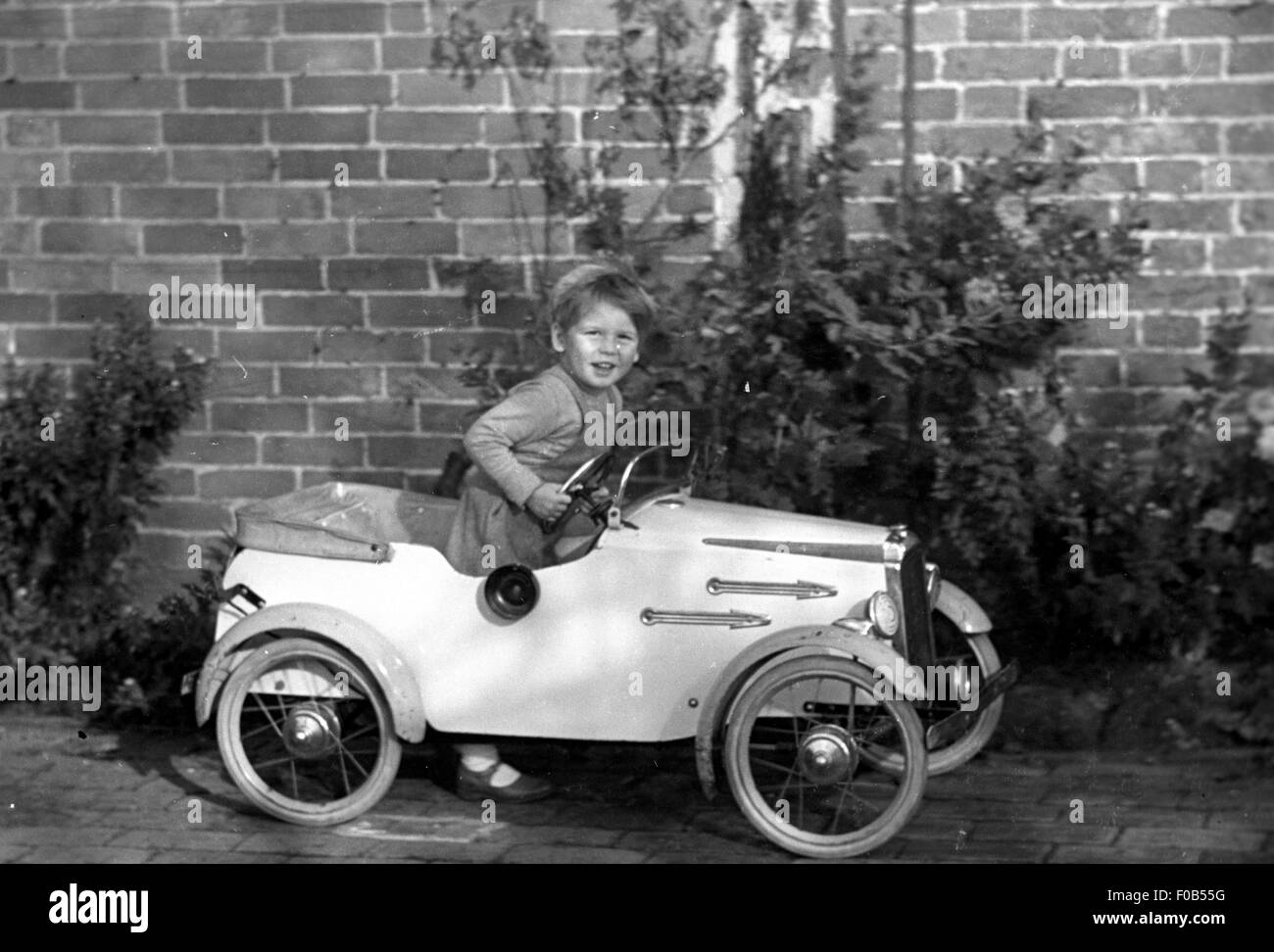 vintage childs pedal car