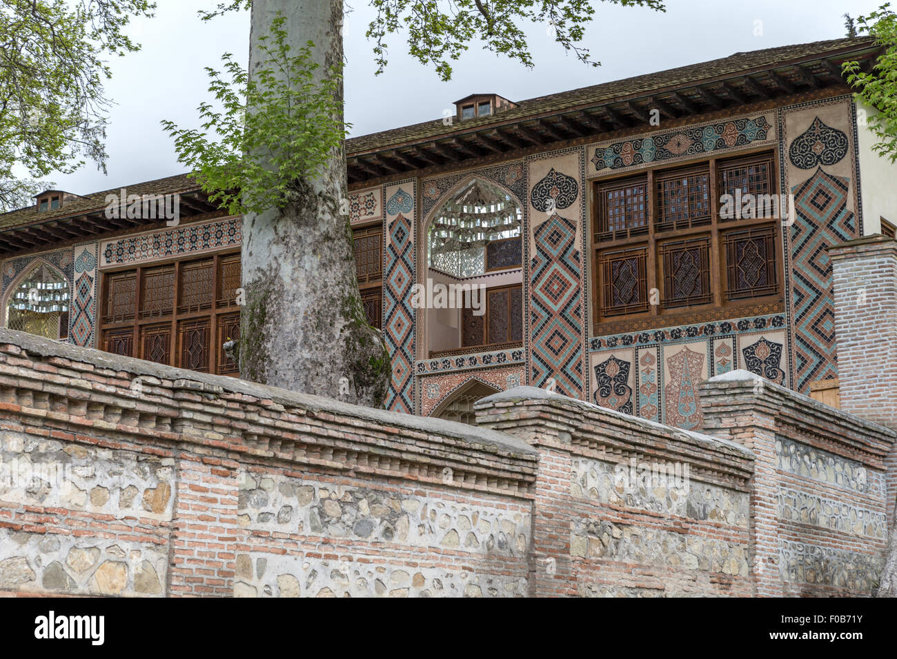 Sheki palace hi-res stock photography and images - Alamy