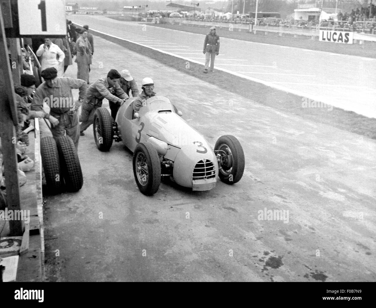 Elie Bayol in his Gordini Stock Photo