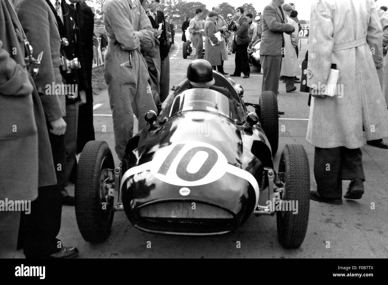 IX BRDC International Trophy at Silverstone 1957 Stock Photo