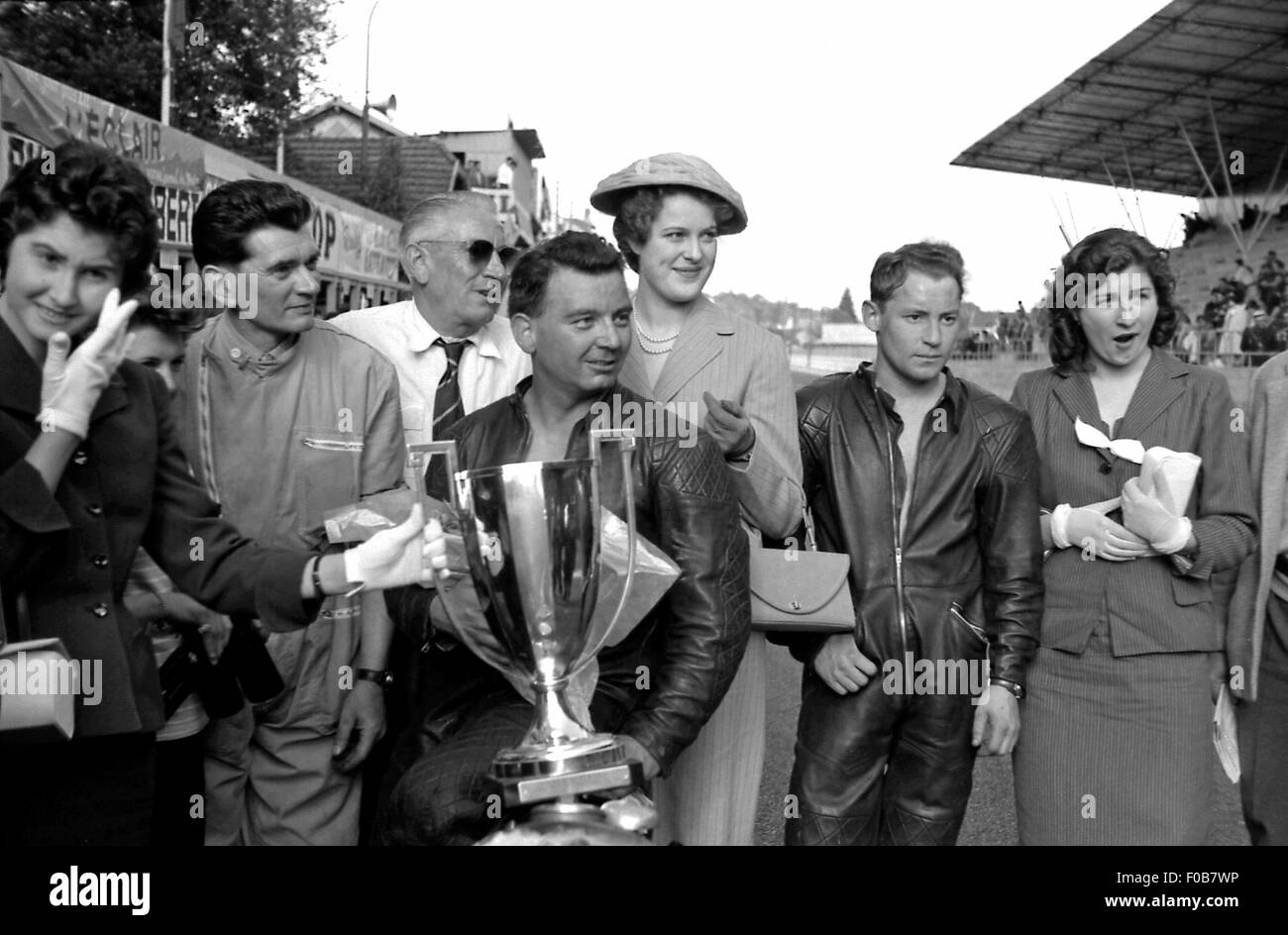 Pau GP 1957 Stock Photo