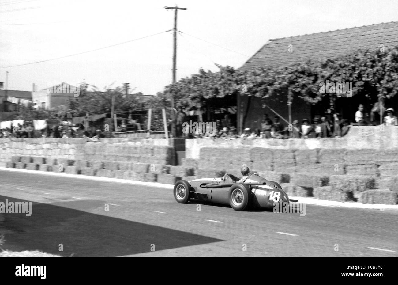 Portuguese GP in Oporto 1958 Stock Photo