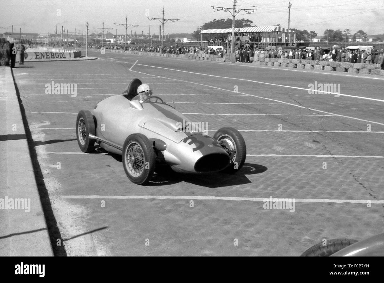Formula Junior in Oporto 1958 Stock Photo