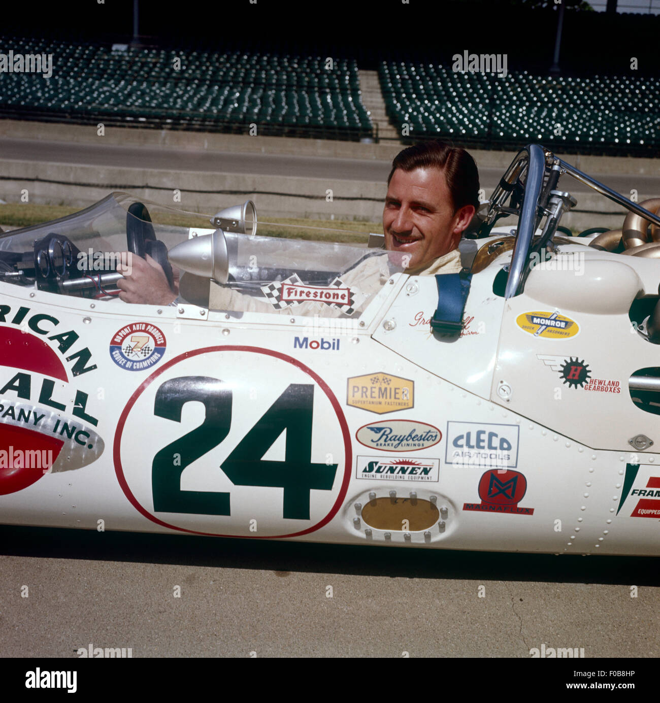 Graham Hill Indianapolis 500 in 1966