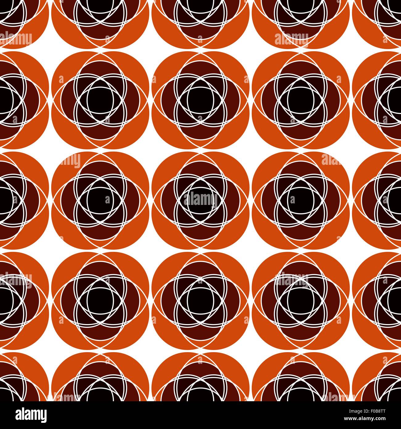 Seamless floral retro background Stock Vector Image & Art - Alamy
