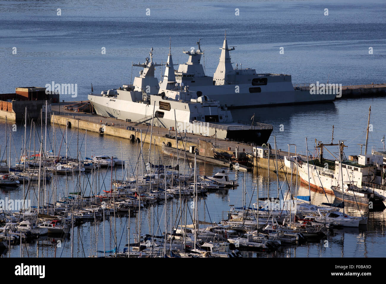 Marina and naval base in Simon's Town, Cape Town Stock Photo Alamy