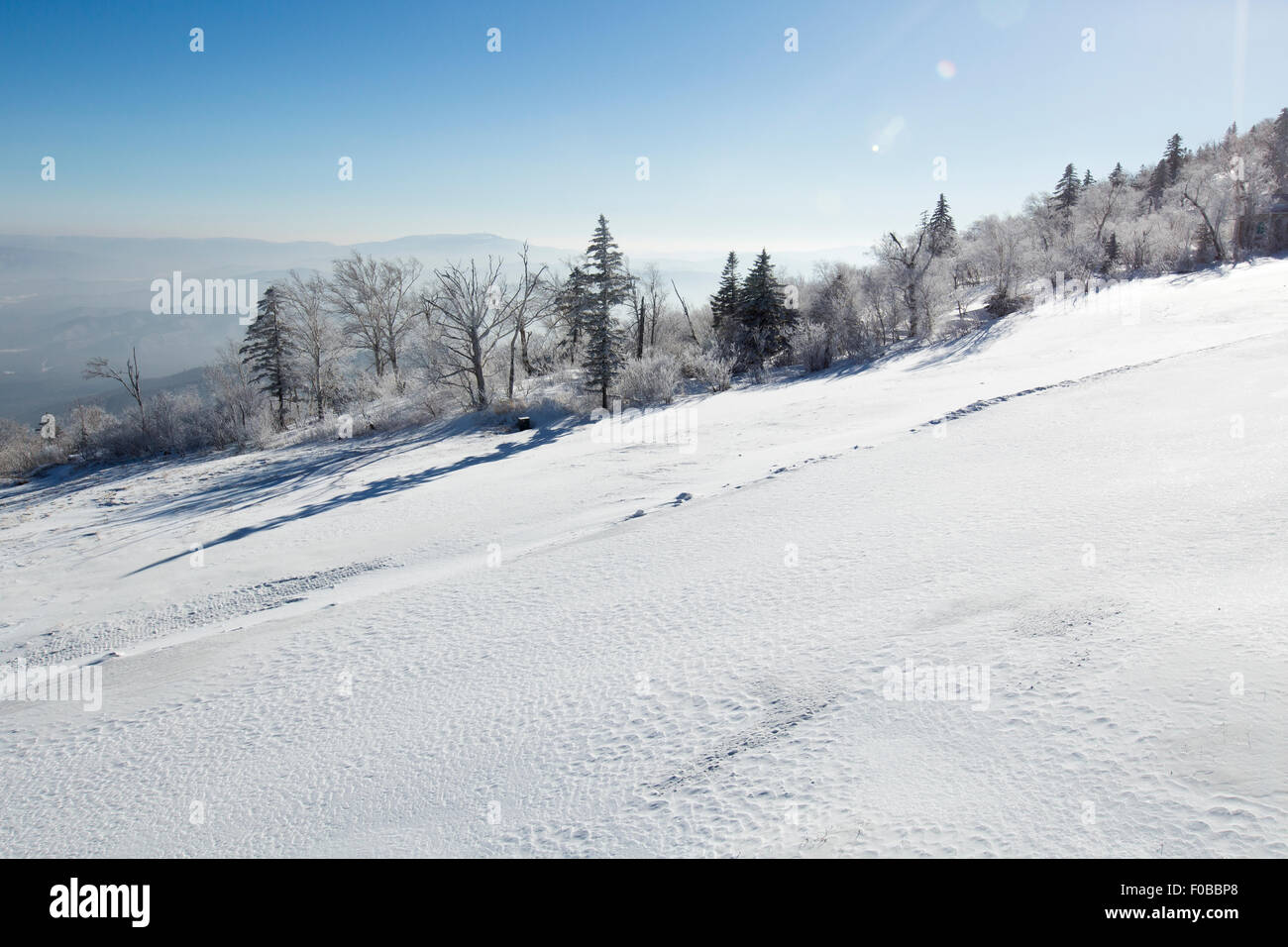 Ski resort, China Stock Photo