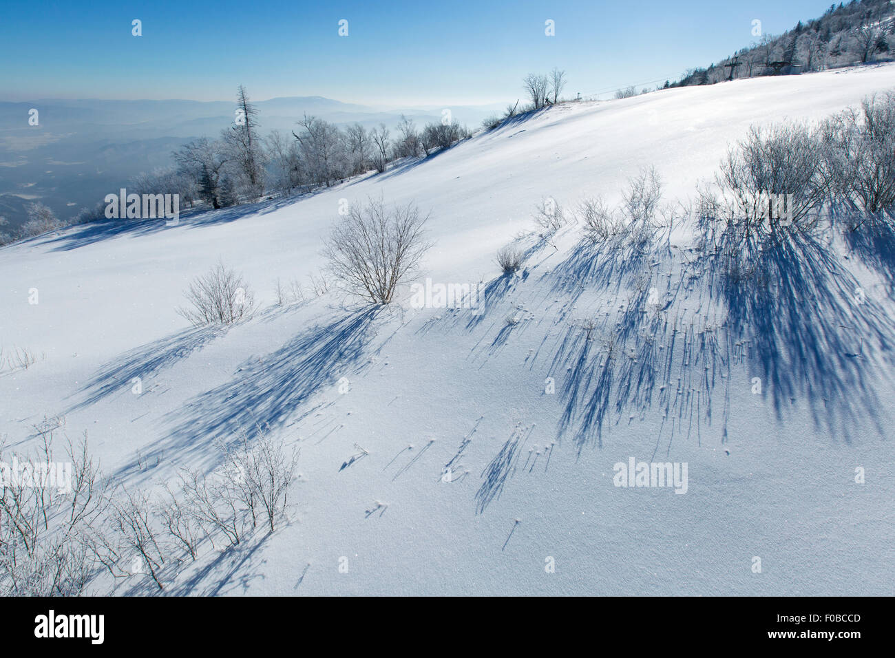 Ski resort, China Stock Photo