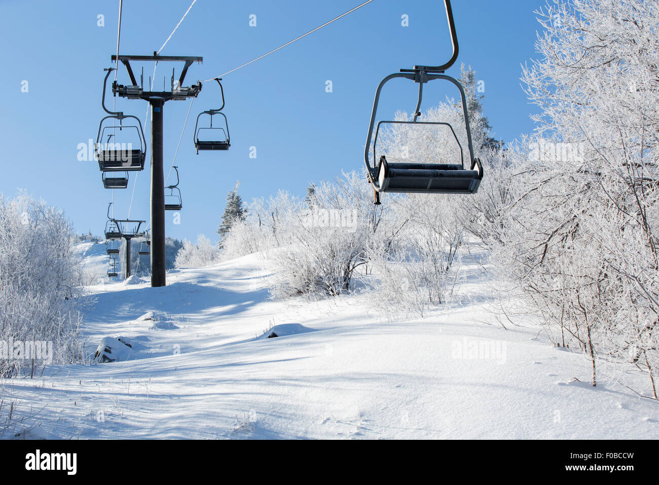 Ski resort, China Stock Photo