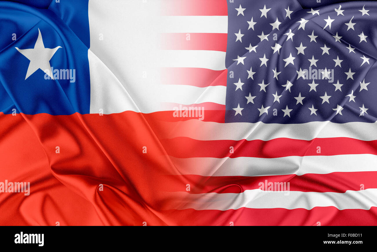 USA and Chile Stock Photo Alamy
