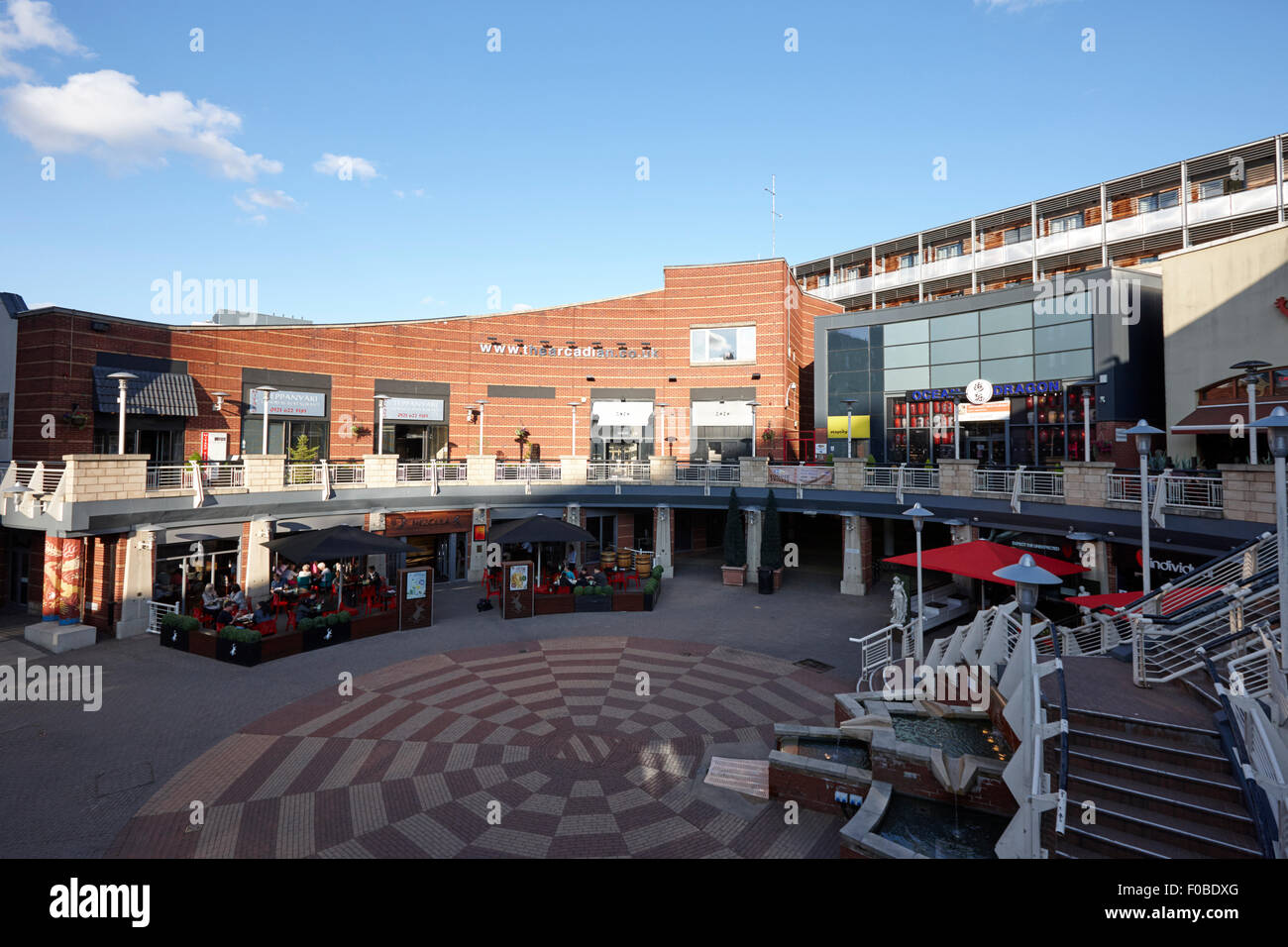 the arcadian shopping centre Birmingham UK Stock Photo - Alamy