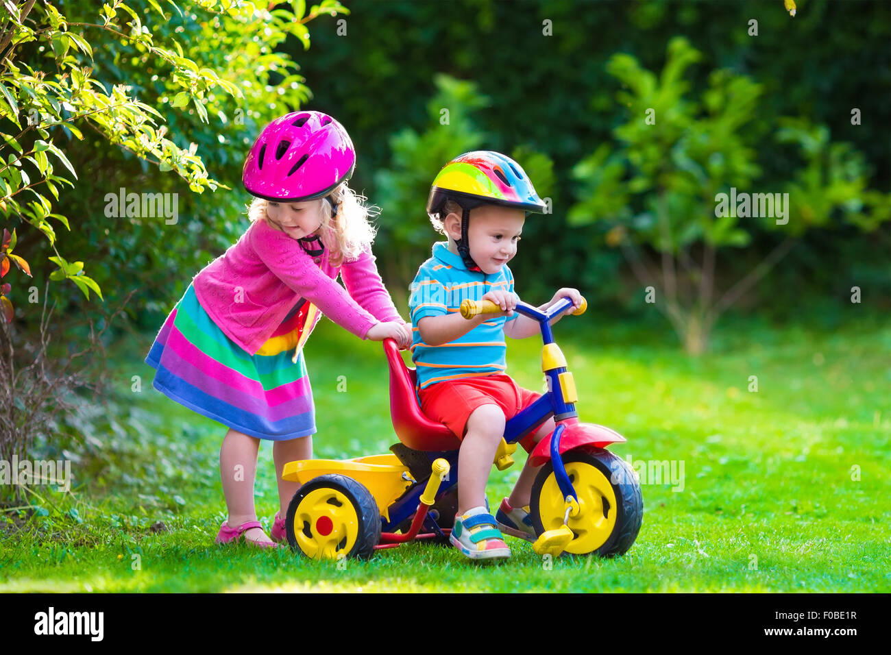 toy bike ride
