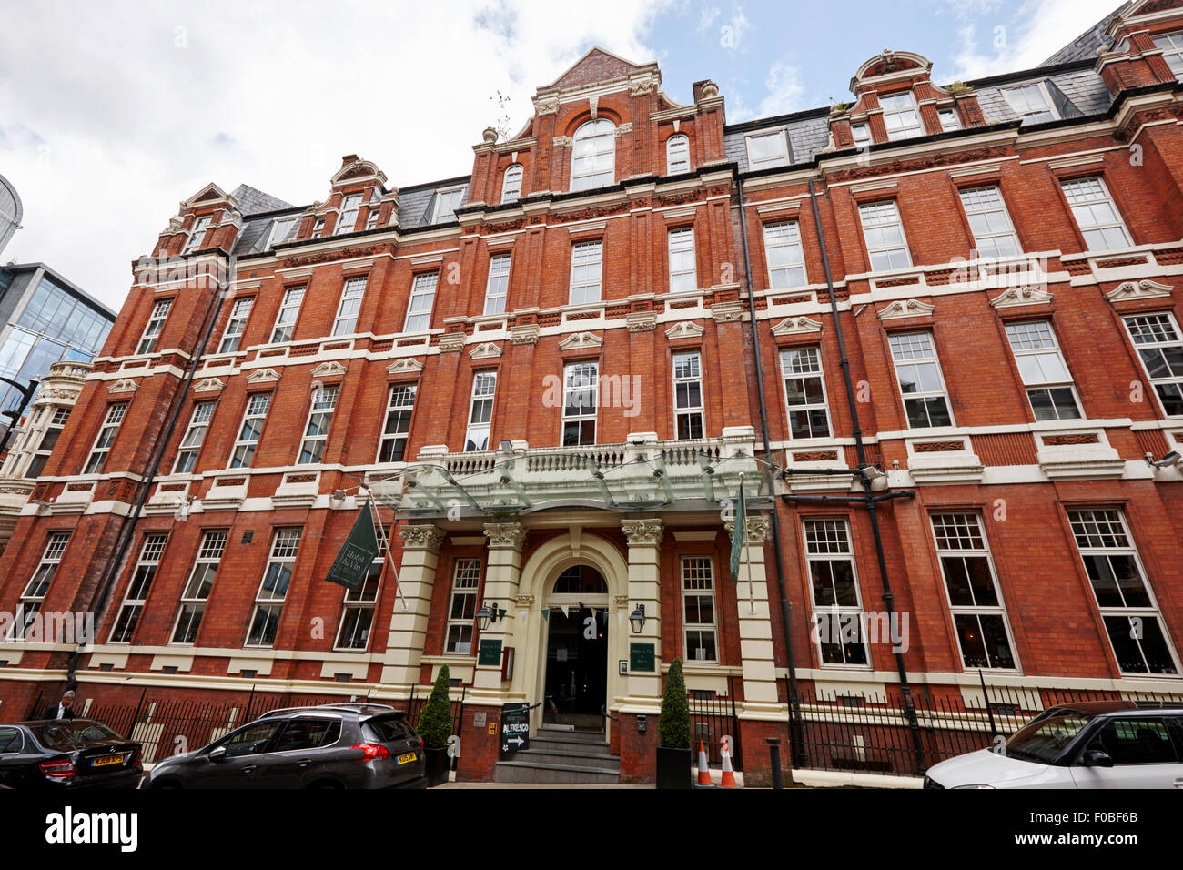 hotel du vin in the former Birmingham and midland eye hospital building UK Stock Photo