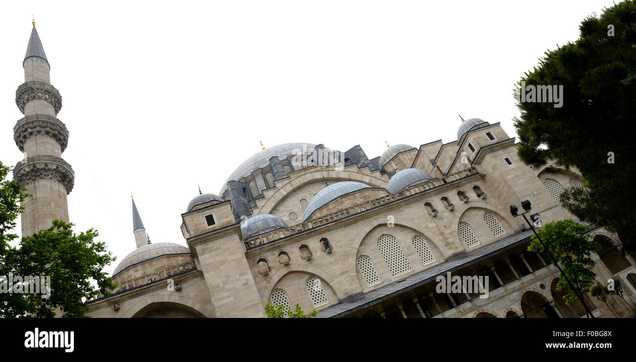 Suleymaniye Faith Mosque, Istanbul Stock Photo