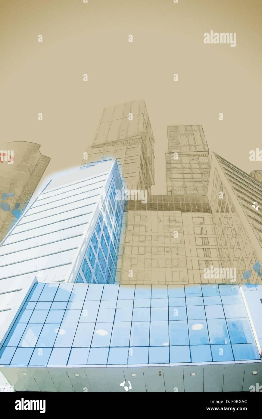 modern office buildings Stock Vector Image & Art - Alamy