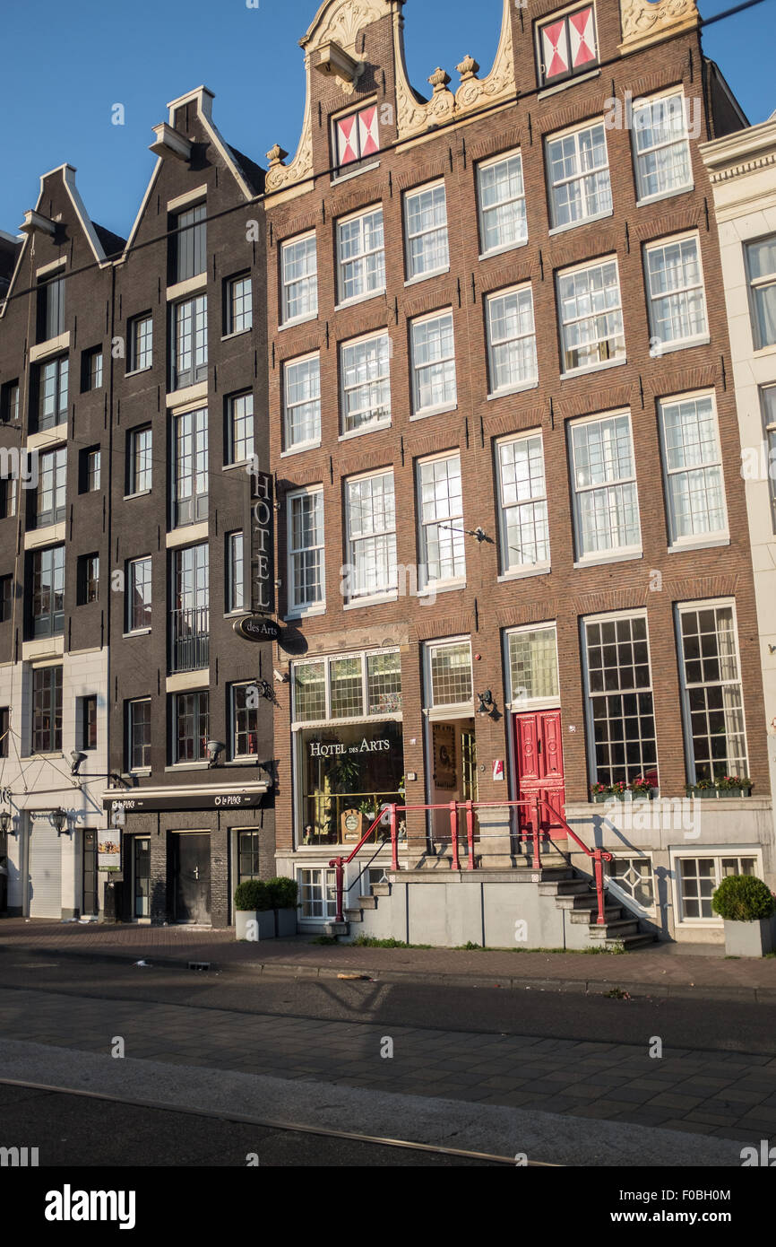 Hotel in central Amsterdam Stock Photo Alamy