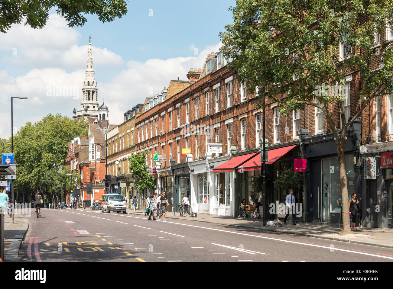 Upper Street, Islington, London Borough of Islington, Greater London, England, United Kingdom Stock Photo