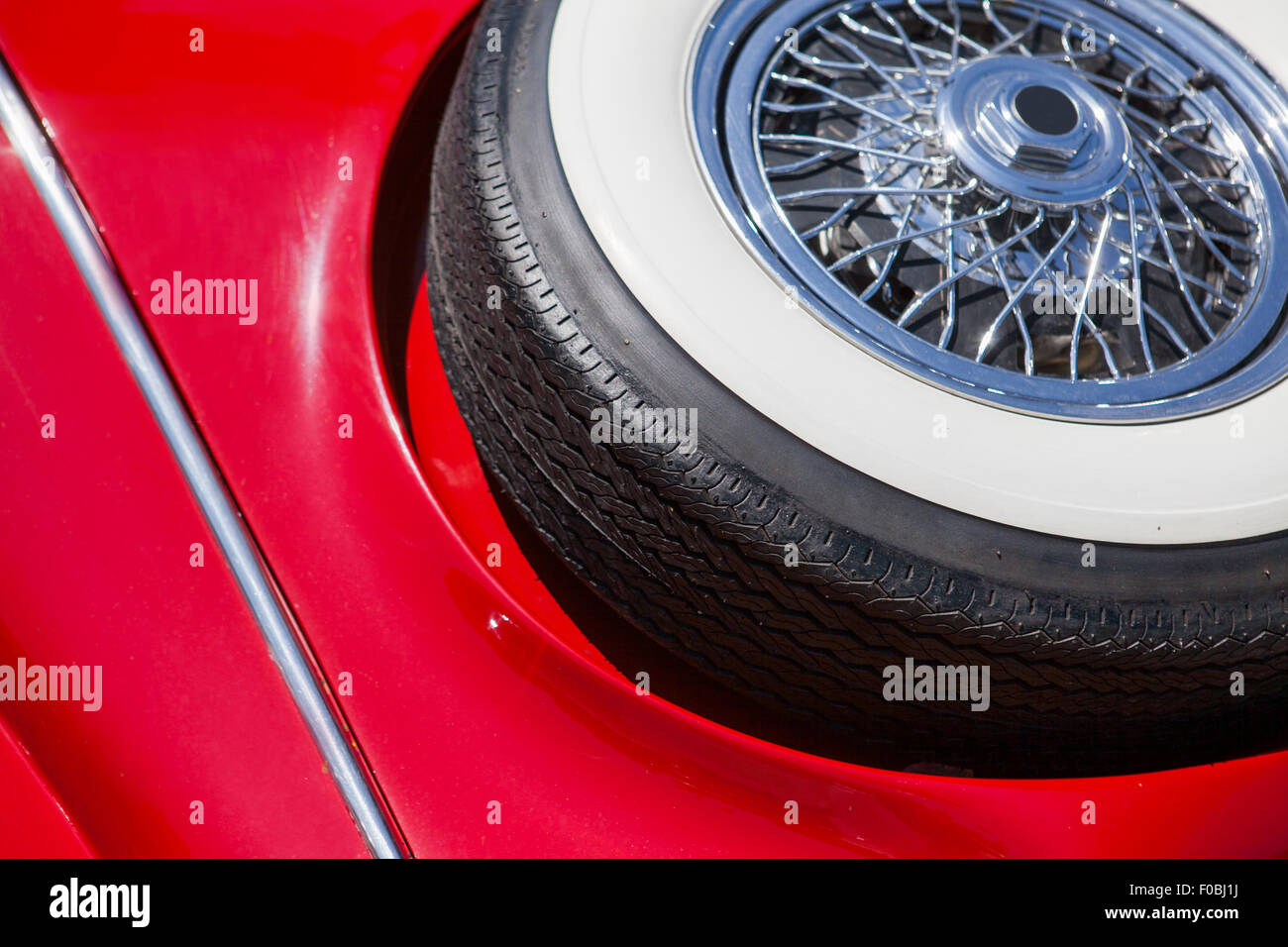 Classic car spare tire on hires stock photography and images Alamy